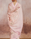 Upala Digital Printed Saree  Linen