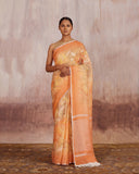 Upala Digital Printed Saree  Linen