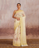 Upala Digital Printed Saree  Linen