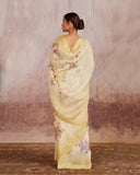 Upala Digital Printed Saree  Linen