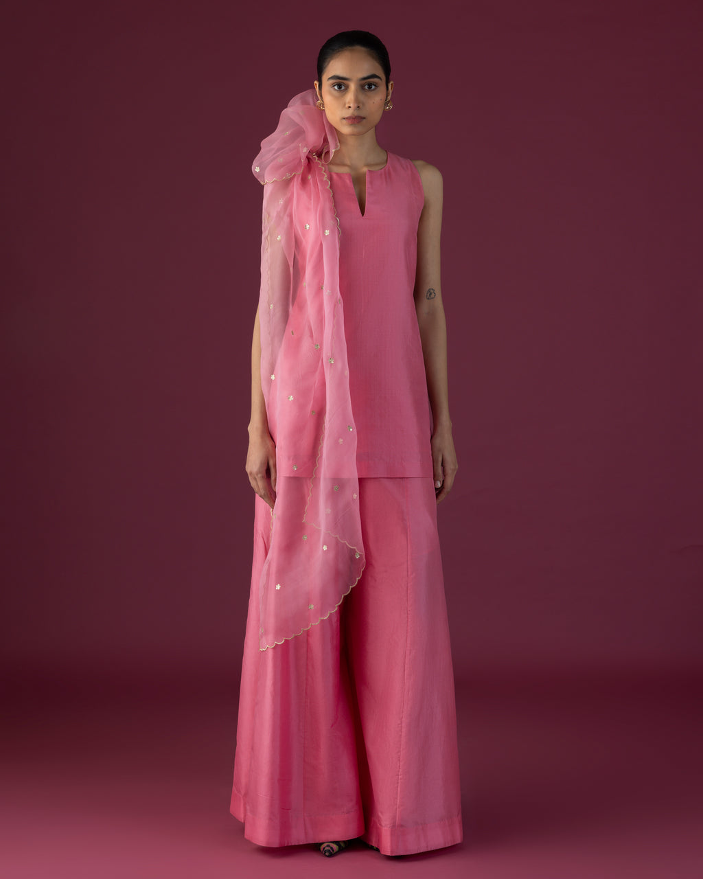 The Blushing Apricot Flare