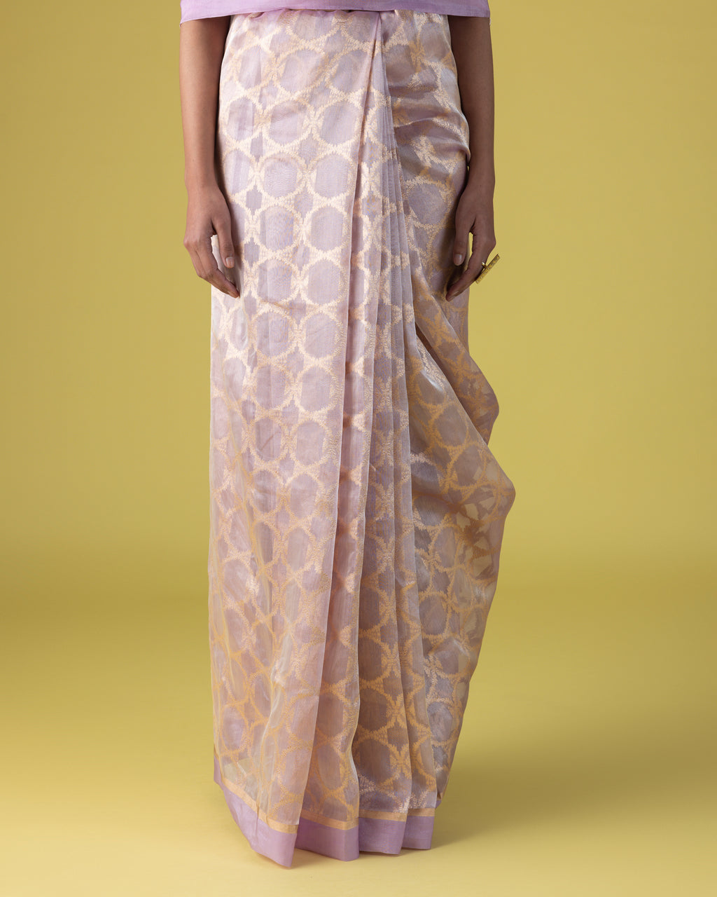 Lilac Lattice Tissue