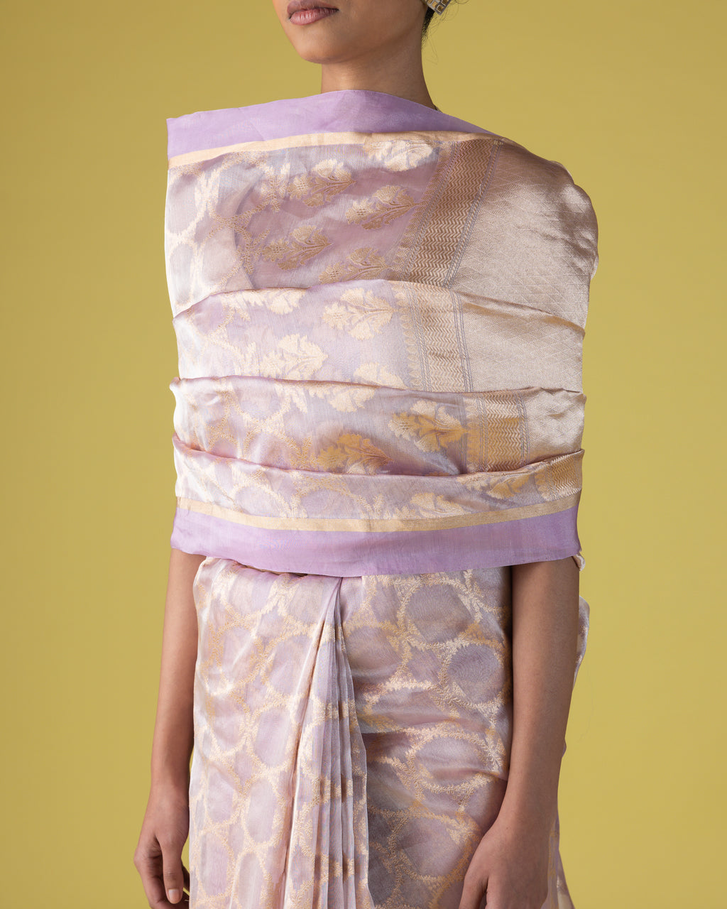 Lilac Lattice Tissue