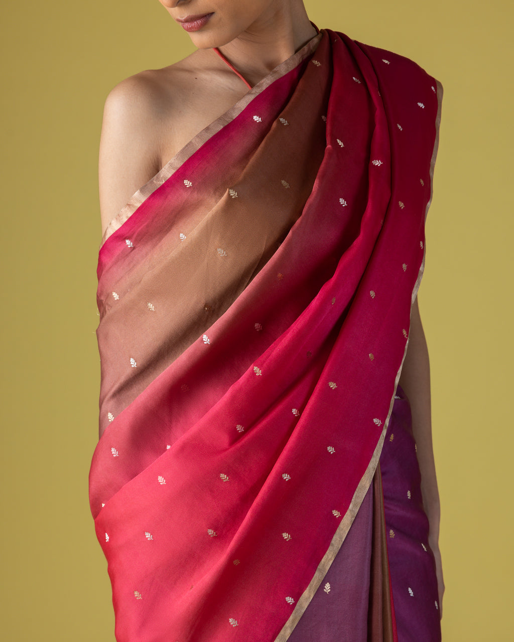 Petal Drift Satin Gradient