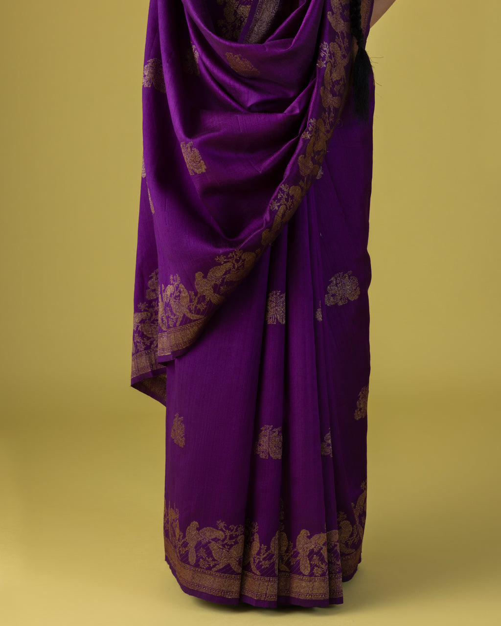 The Amethyst Virasat Drape