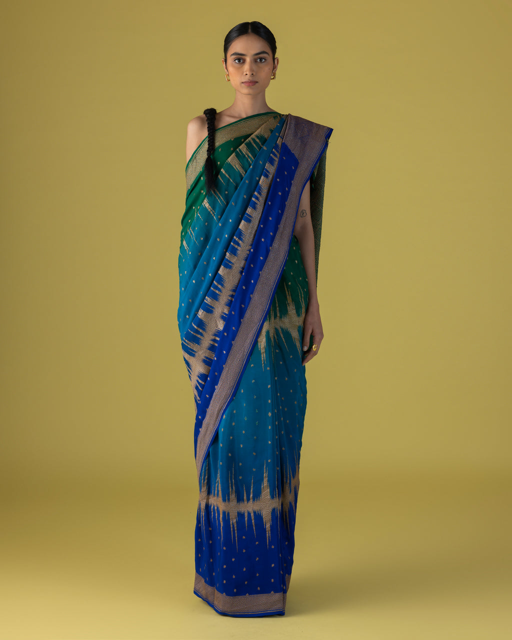 Cobalt Fluid Crepe
