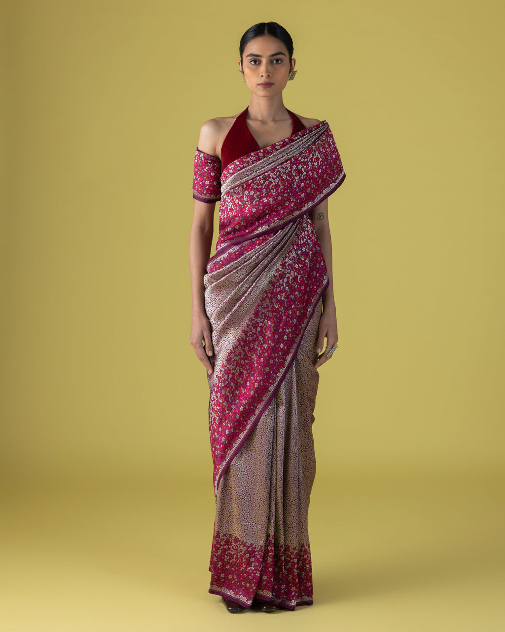 Diagonal Matrix Zari Brocade