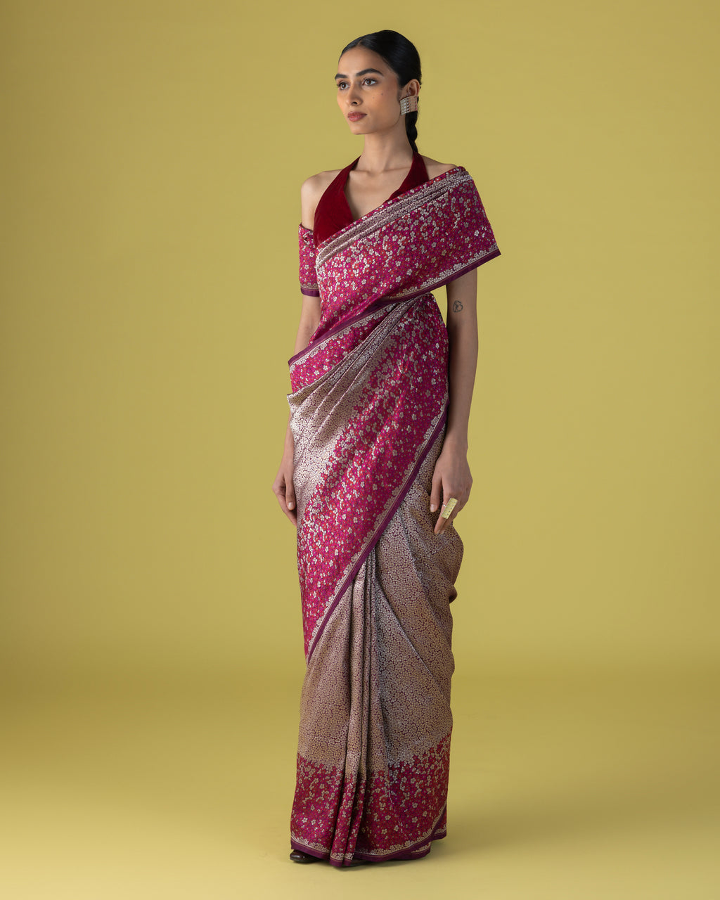 Diagonal Matrix Zari Brocade