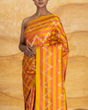 Nitya Stripe Weave Saree Satin