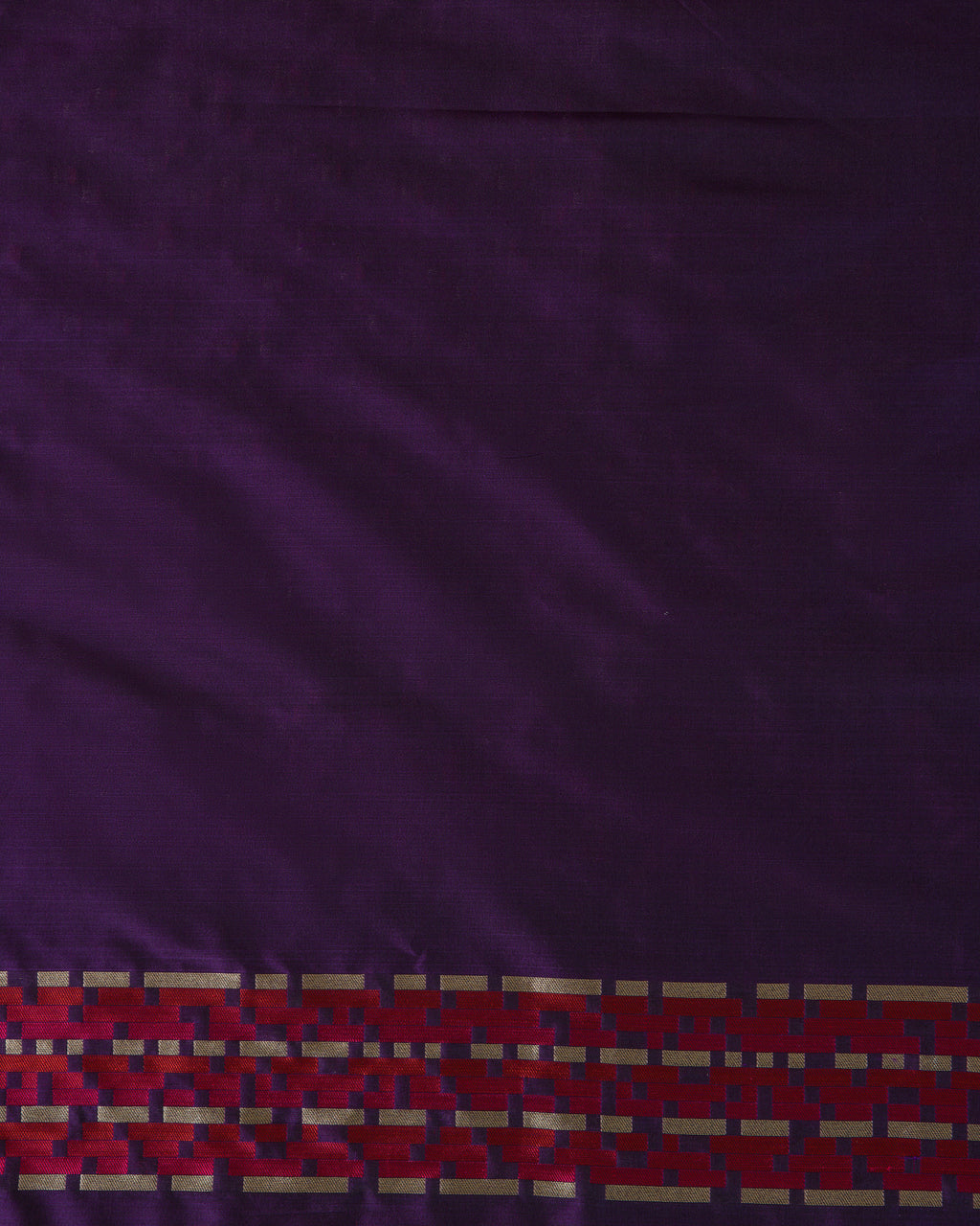 Dispersed Grid Zari Brocade