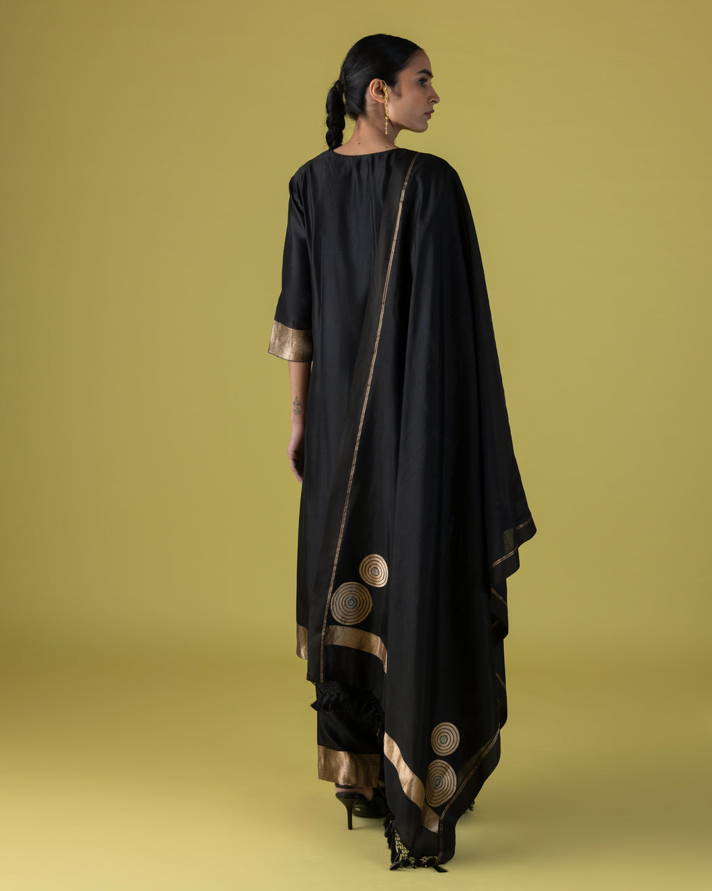 Black Silk Set