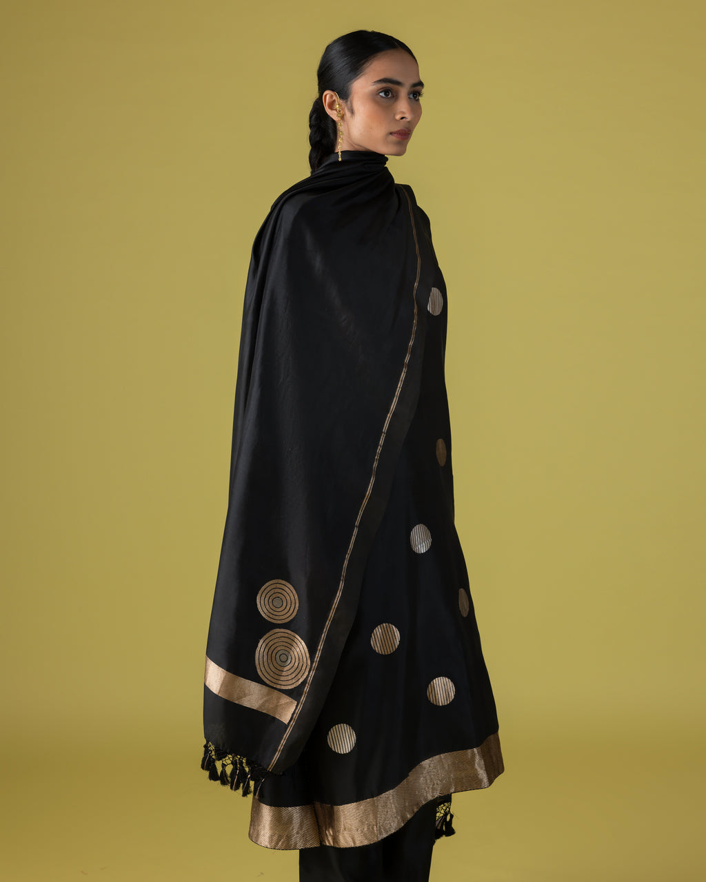 Black Silk Set