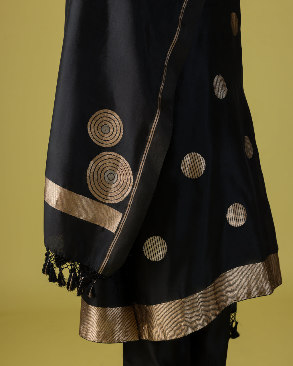 Black Silk Set