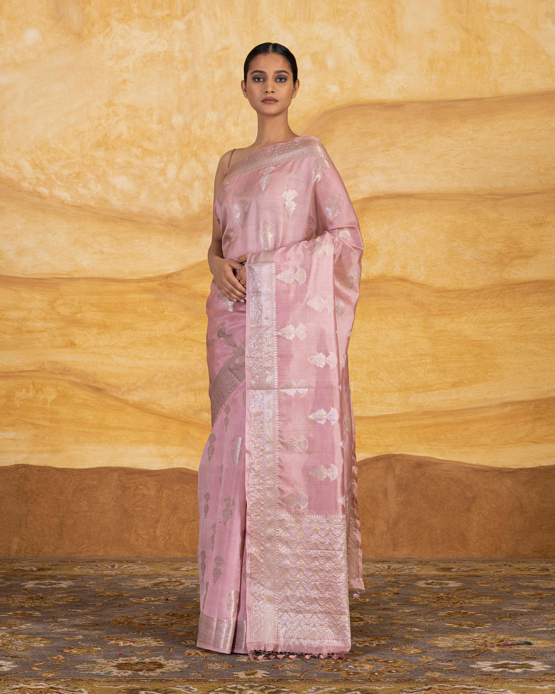 Ancient Buti Saree Dupion