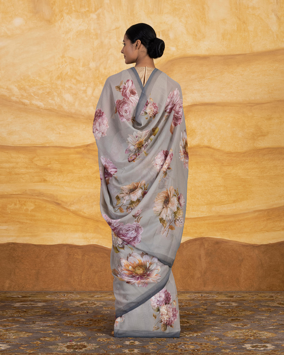 Upala Printed Saree Chiffon