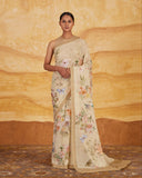 Upala Printed saree Chiffon