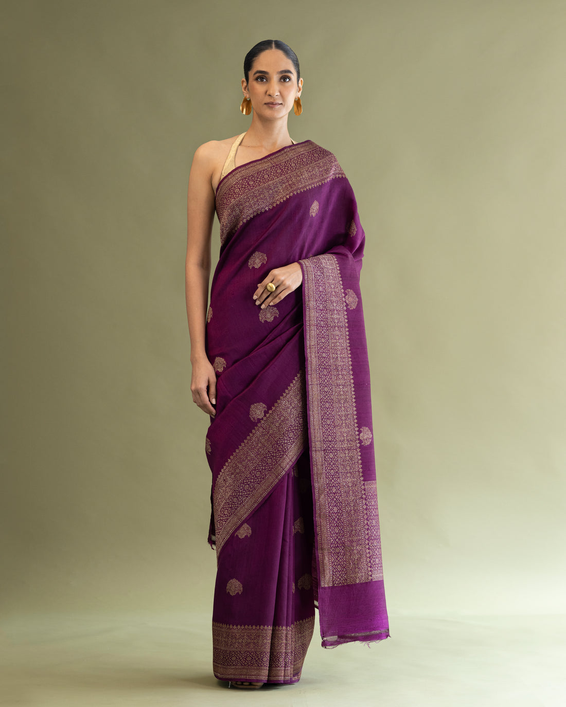 Saree Pure Raw Silk