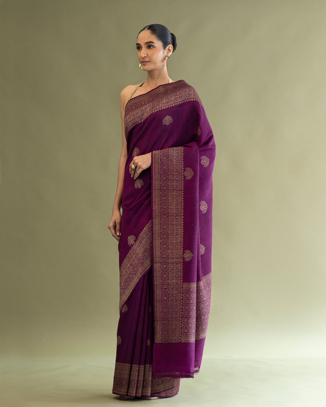 Saree Pure Raw Silk