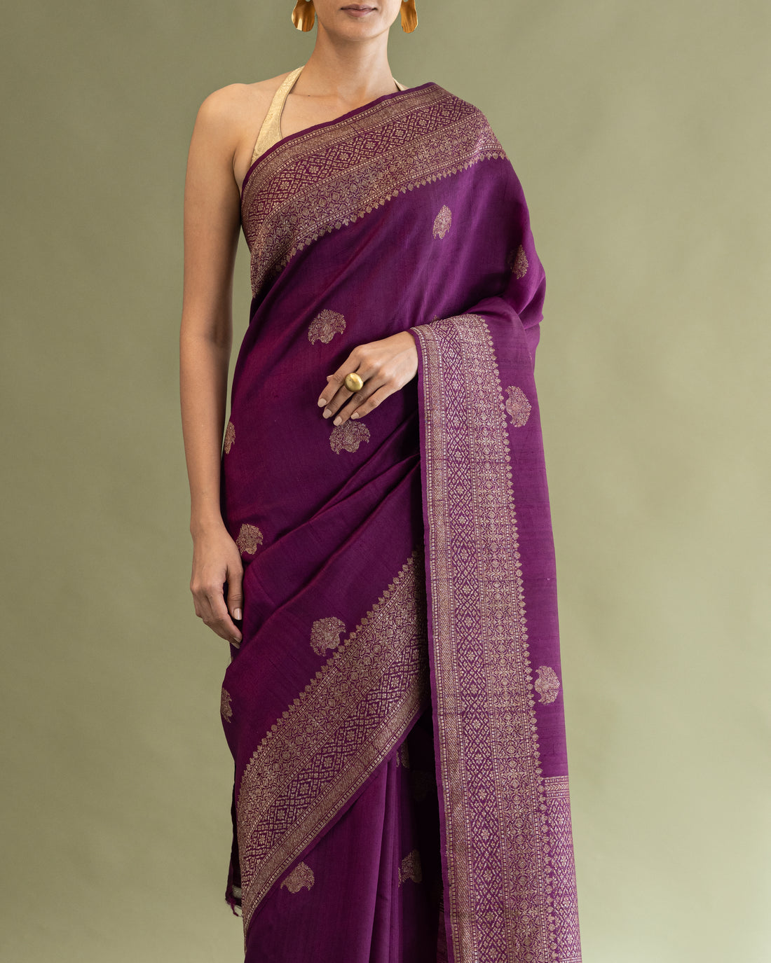Saree Pure Raw Silk