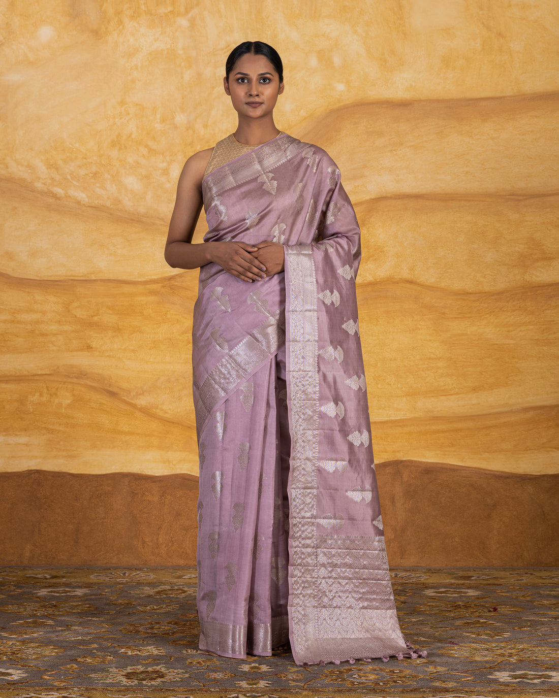 Ancient Buti Saree Dupion