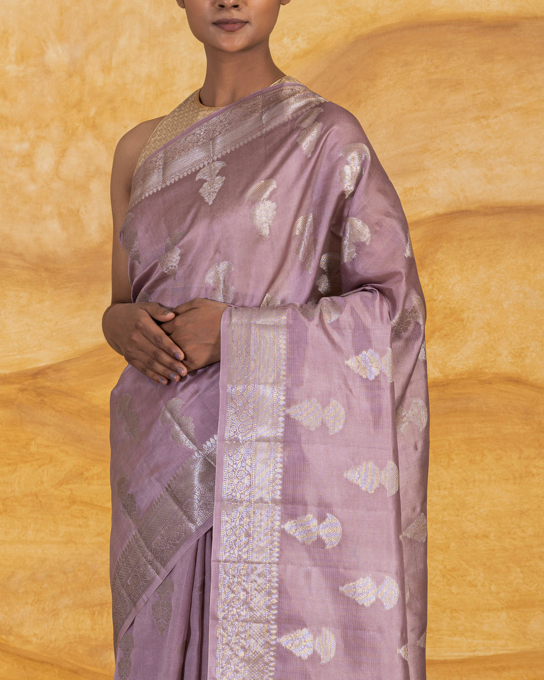 Ancient Buti Saree Dupion