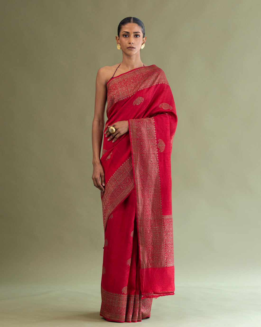 Saree Pure Raw Silk