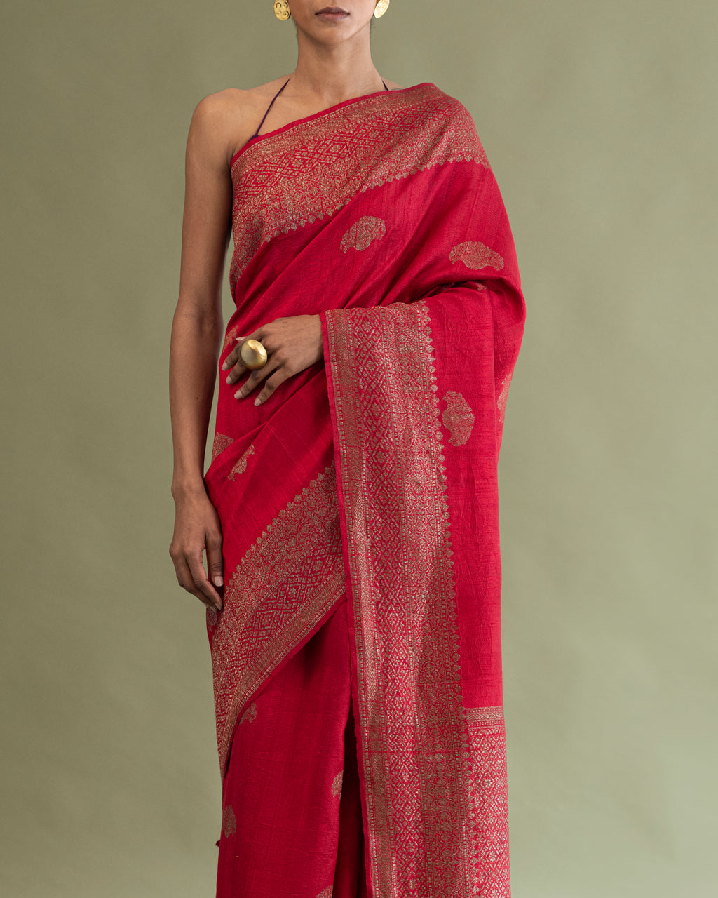Saree Pure Raw Silk