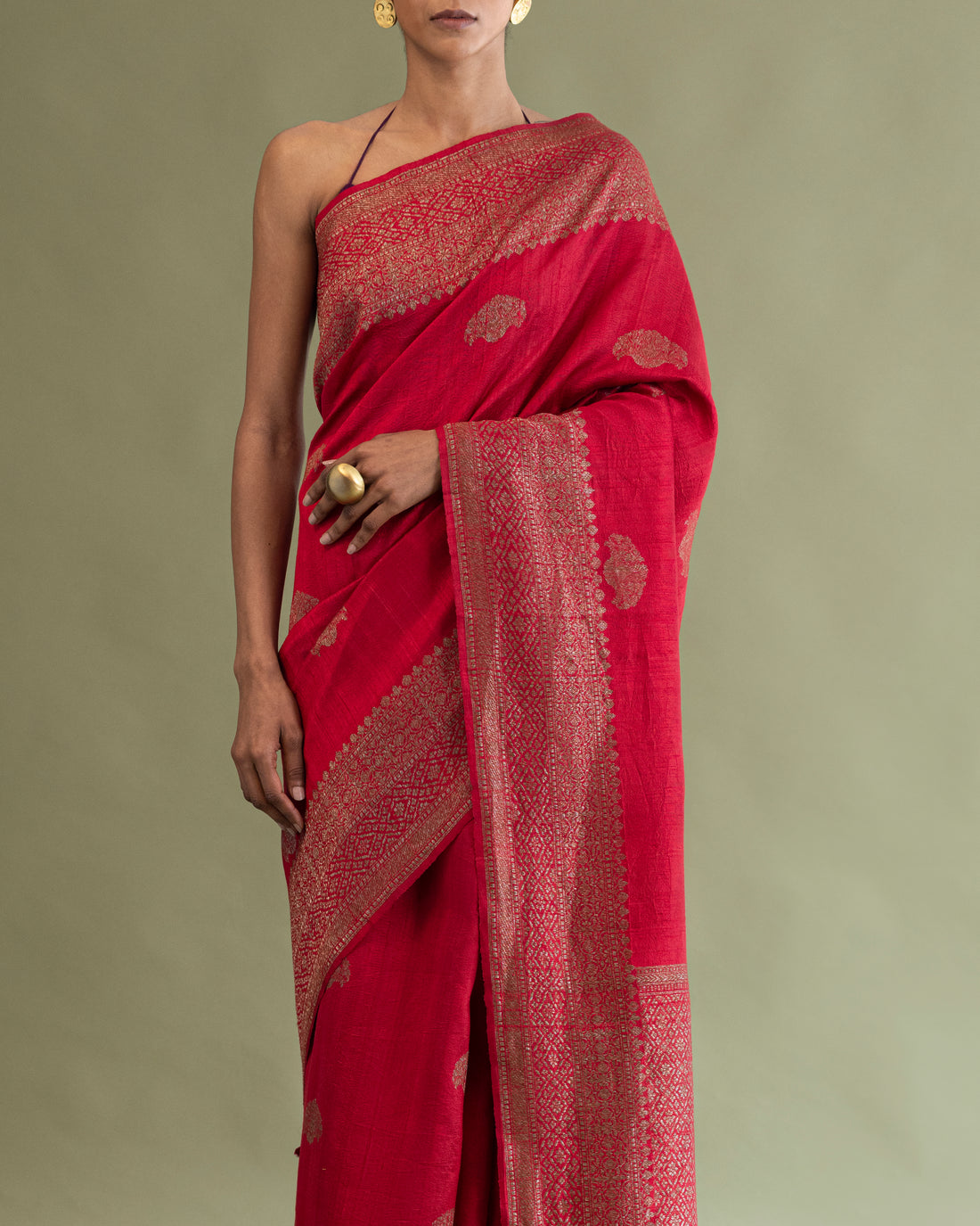Saree Pure Raw Silk
