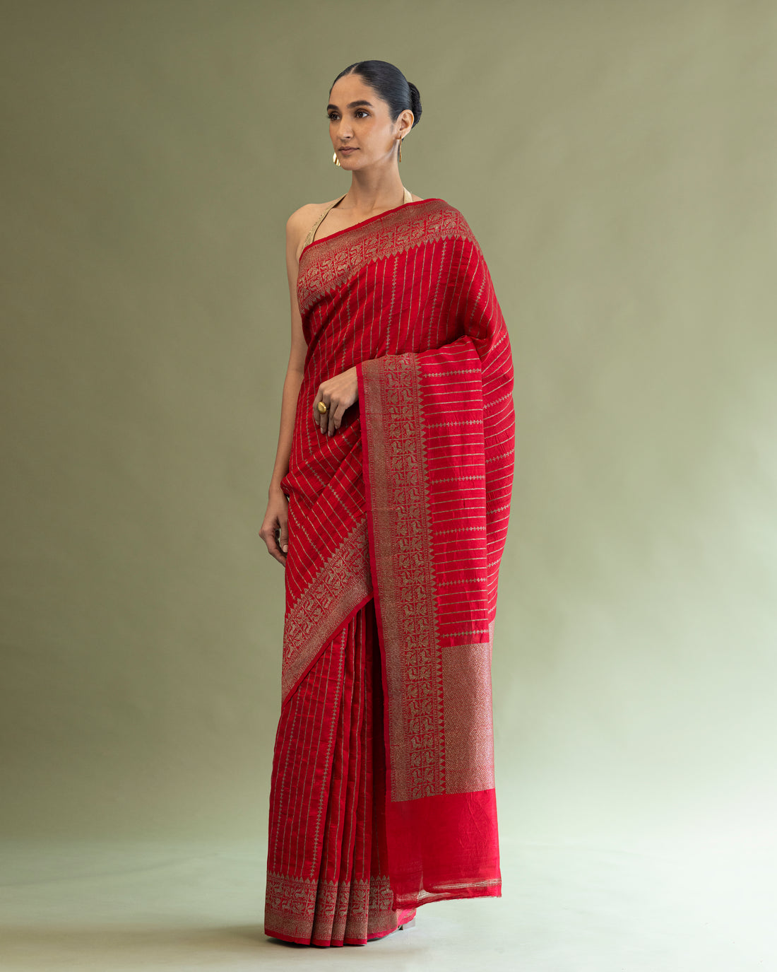 Saree Pure Raw Silk