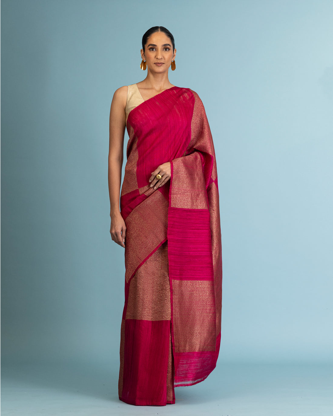 Saree Pure Raw Silk