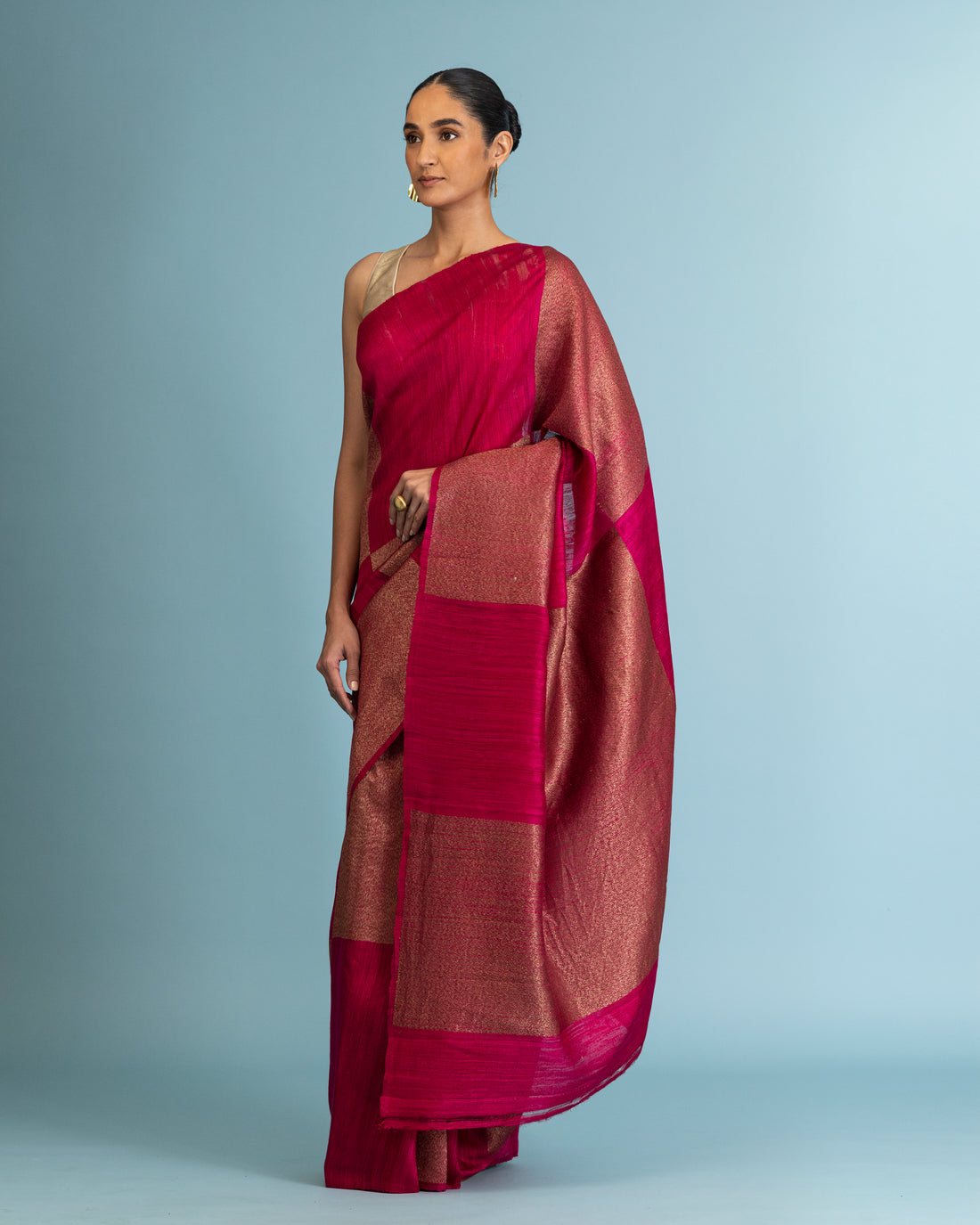 Saree Pure Raw Silk