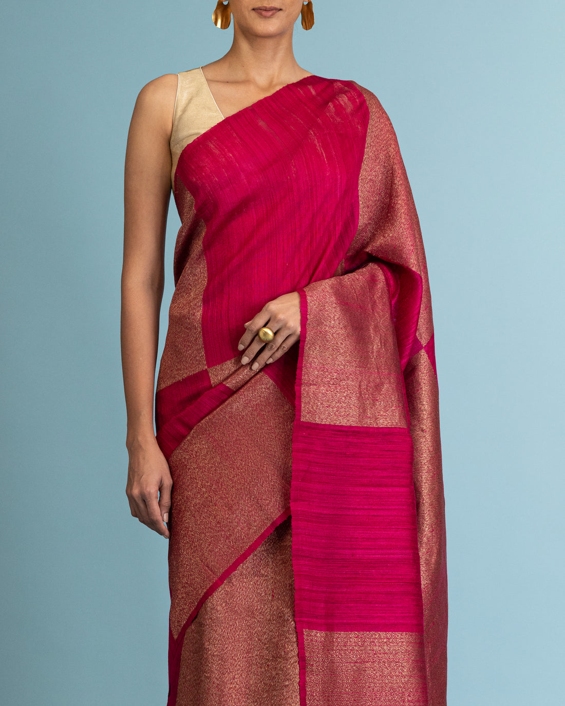 Saree Pure Raw Silk