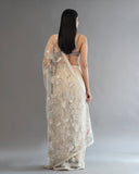 Hand Embroiderd Saree Pure Net