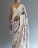 Saree Pure Tusser-Georgette