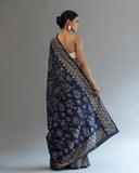 Sapphire Ektara Real Zari Silk Saree