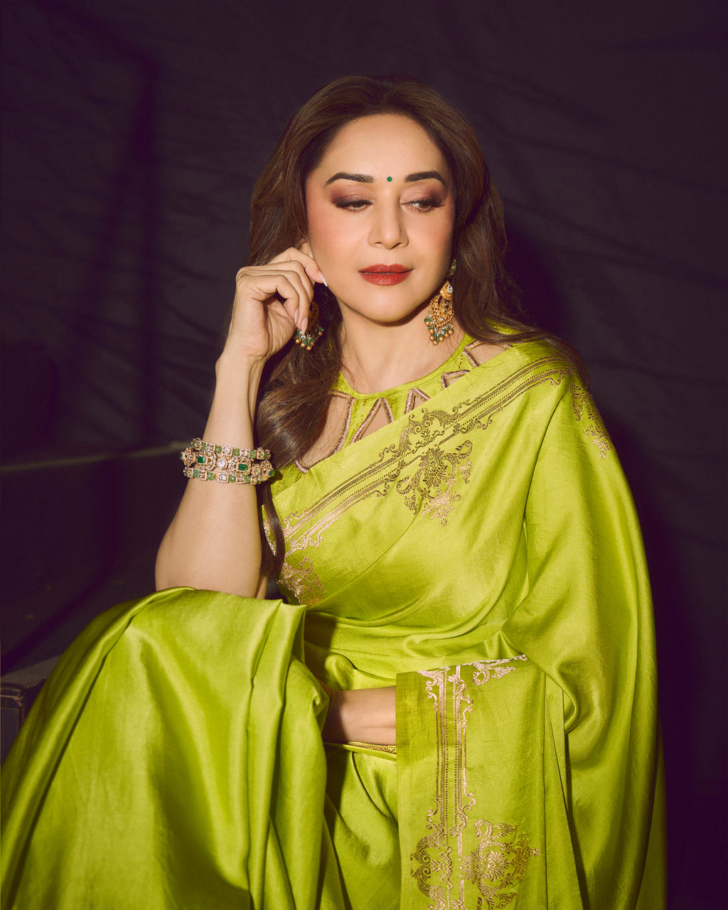 Aurelia Lime Silk