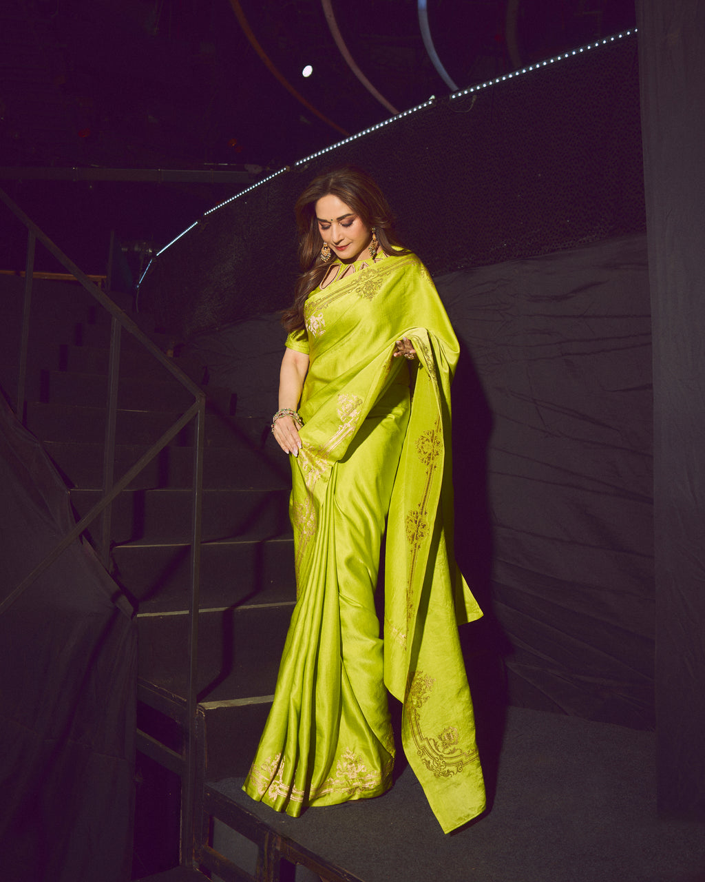 Aurelia Lime Silk