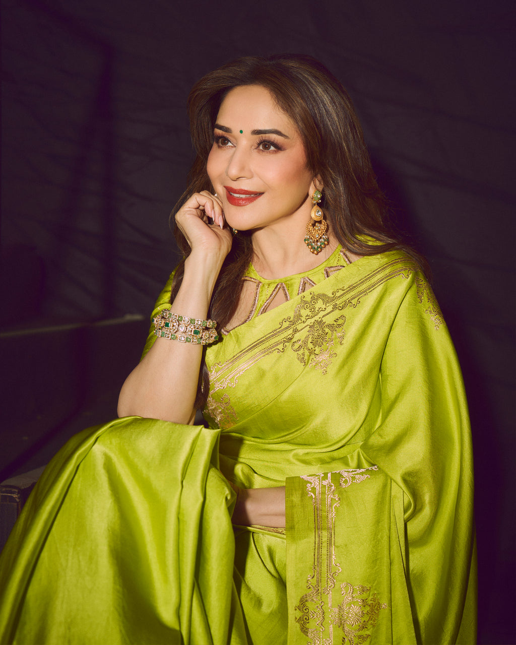 Aurelia Lime Silk