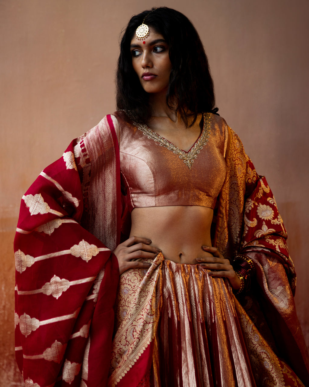Mulberry Traditional Monumental Lehenga