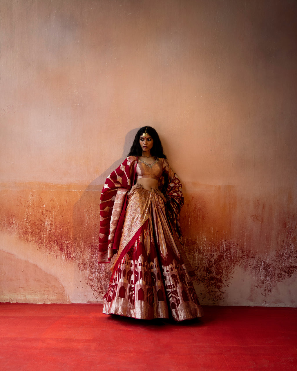 Mulberry Traditional Monumental Lehenga