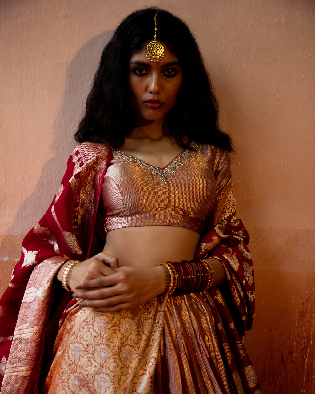 Mulberry Traditional Monumental Lehenga