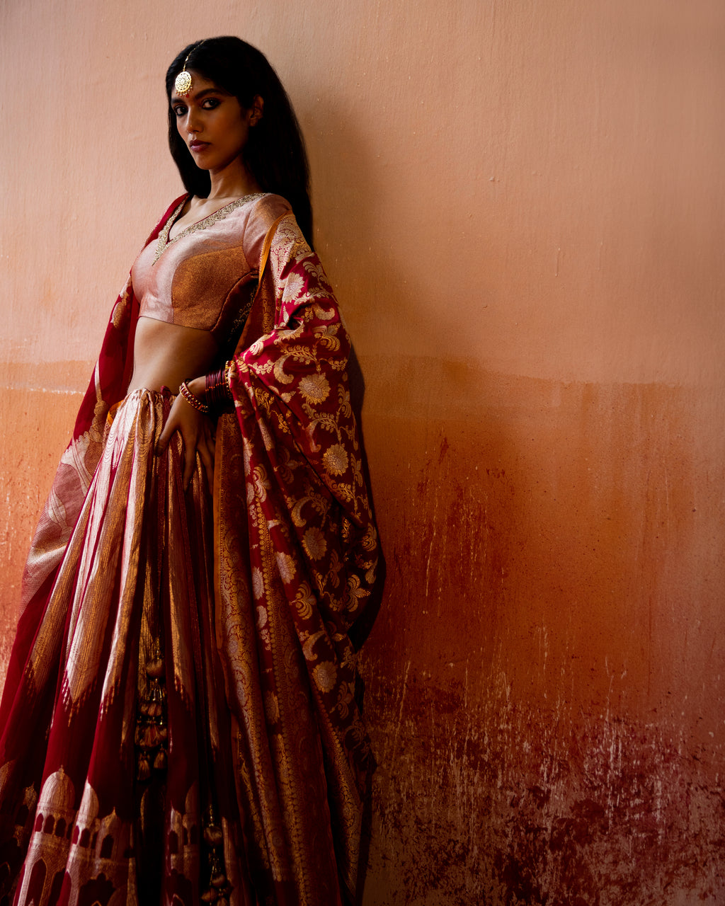 Mulberry Traditional Monumental Lehenga