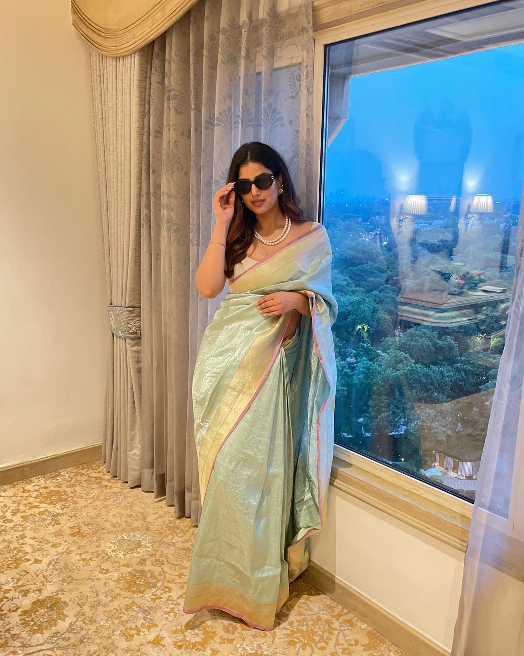 Kalhana Tanchoi Silk Saree