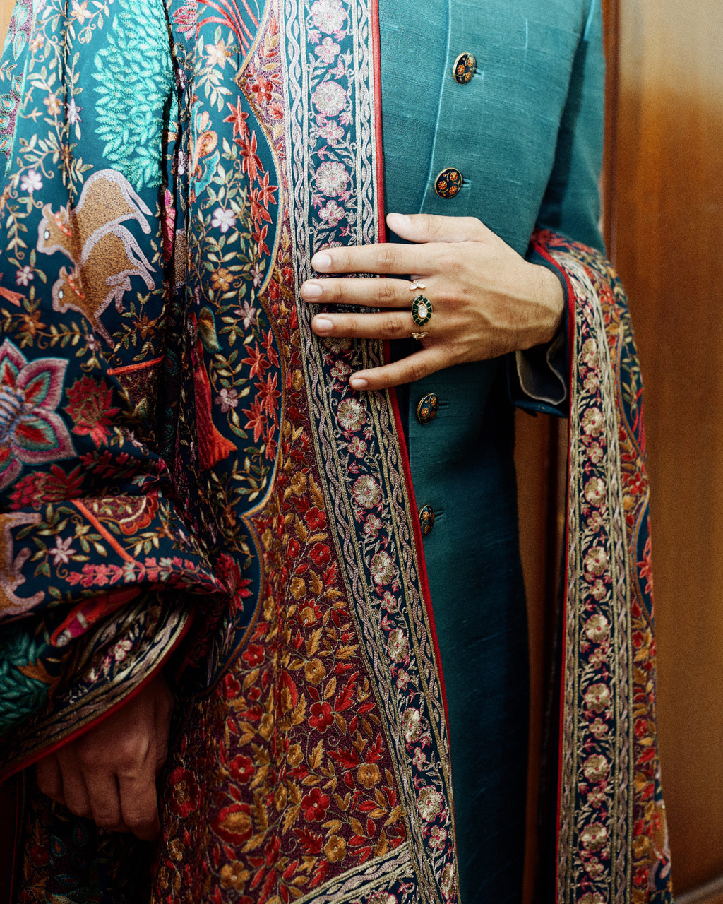 Menagerie Tapestry Shawl