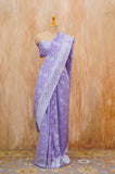 Banarasi Tusser Georgette Saree