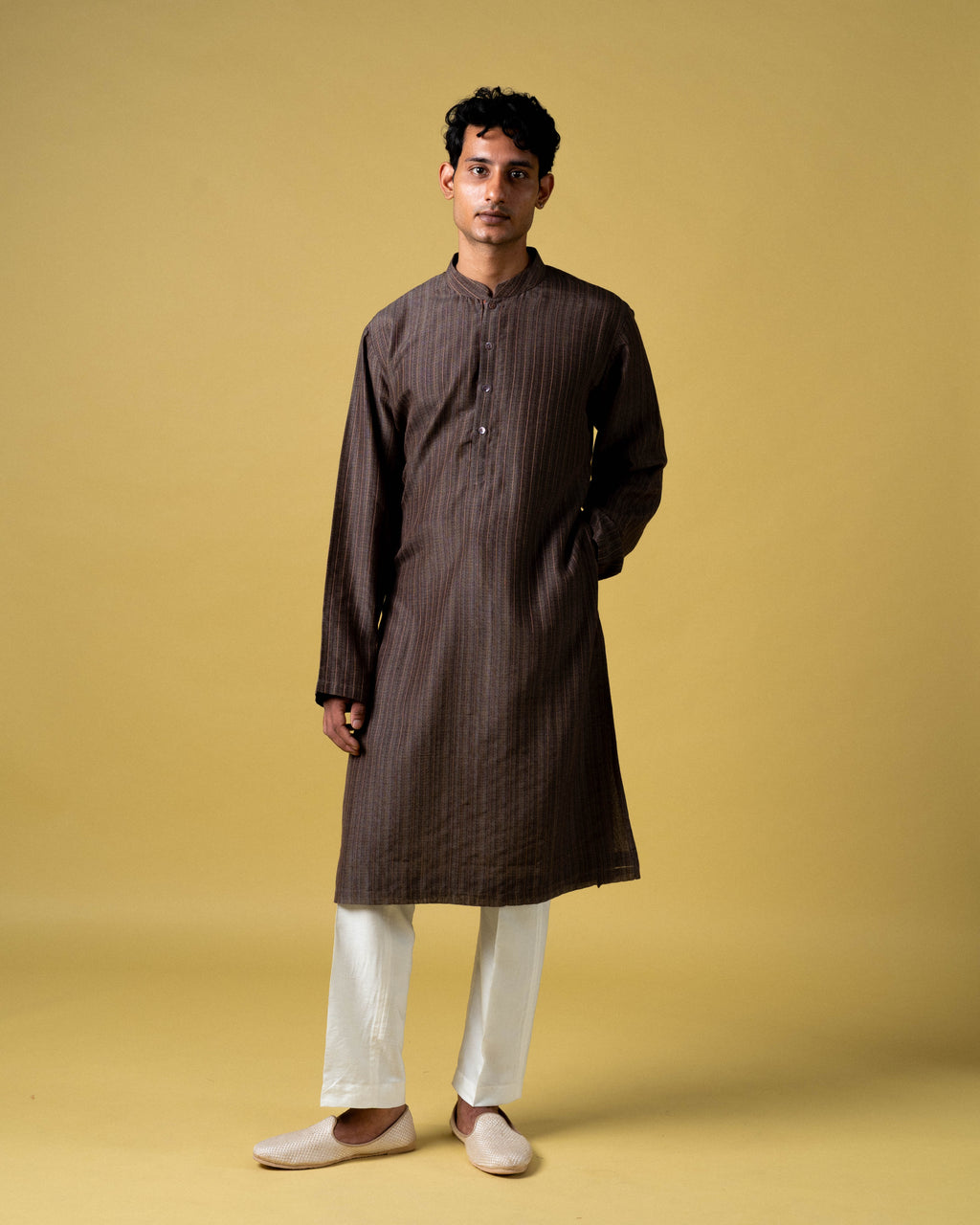 Expresso Brown Kurta Set