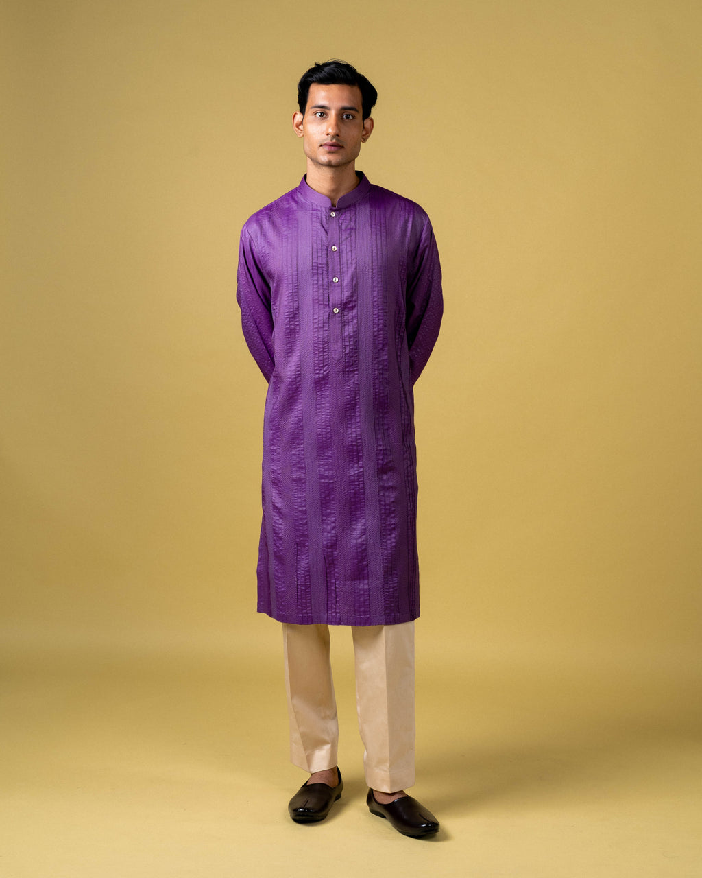Deep Mulberry Kurta Set