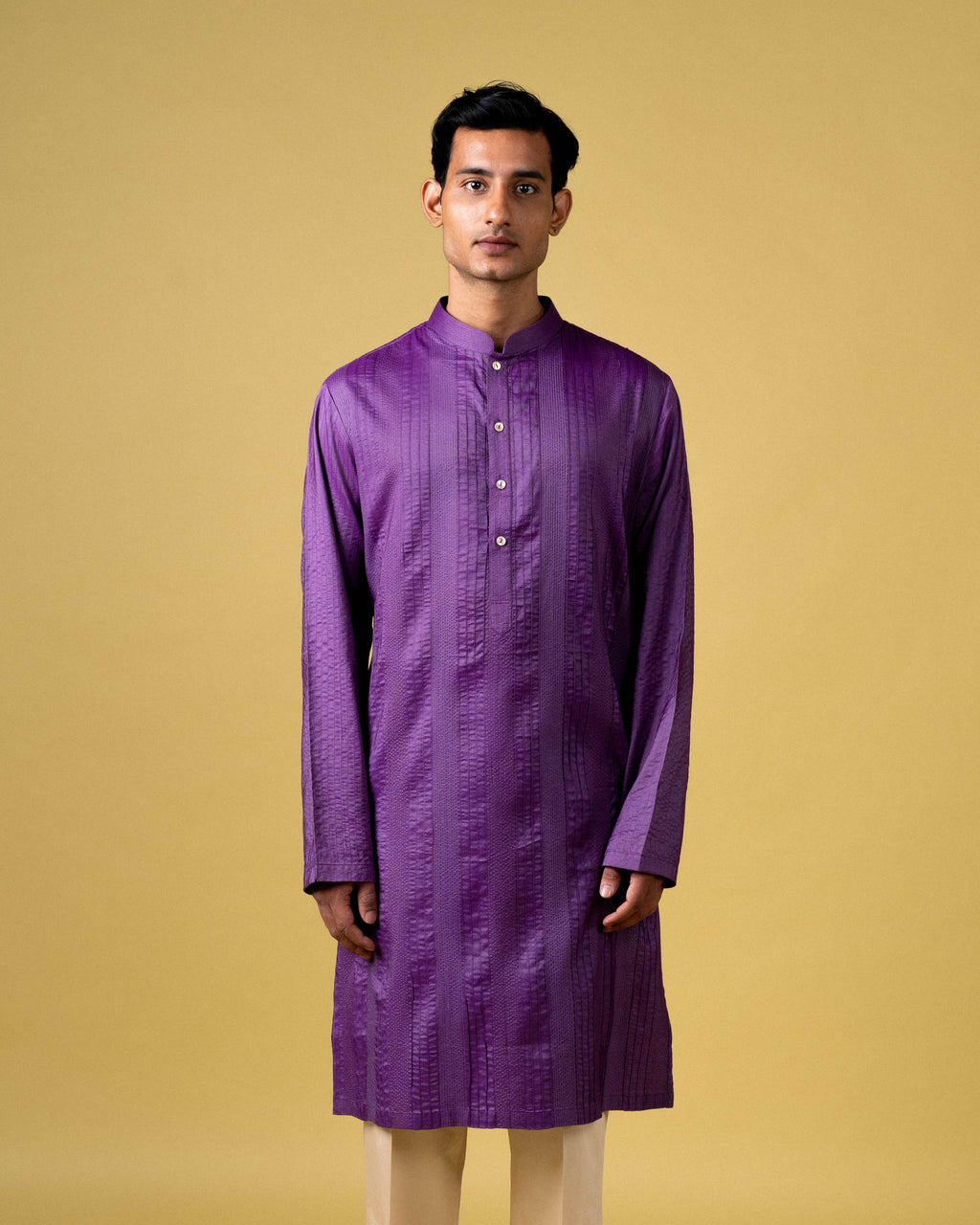 Deep Mulberry Kurta Set