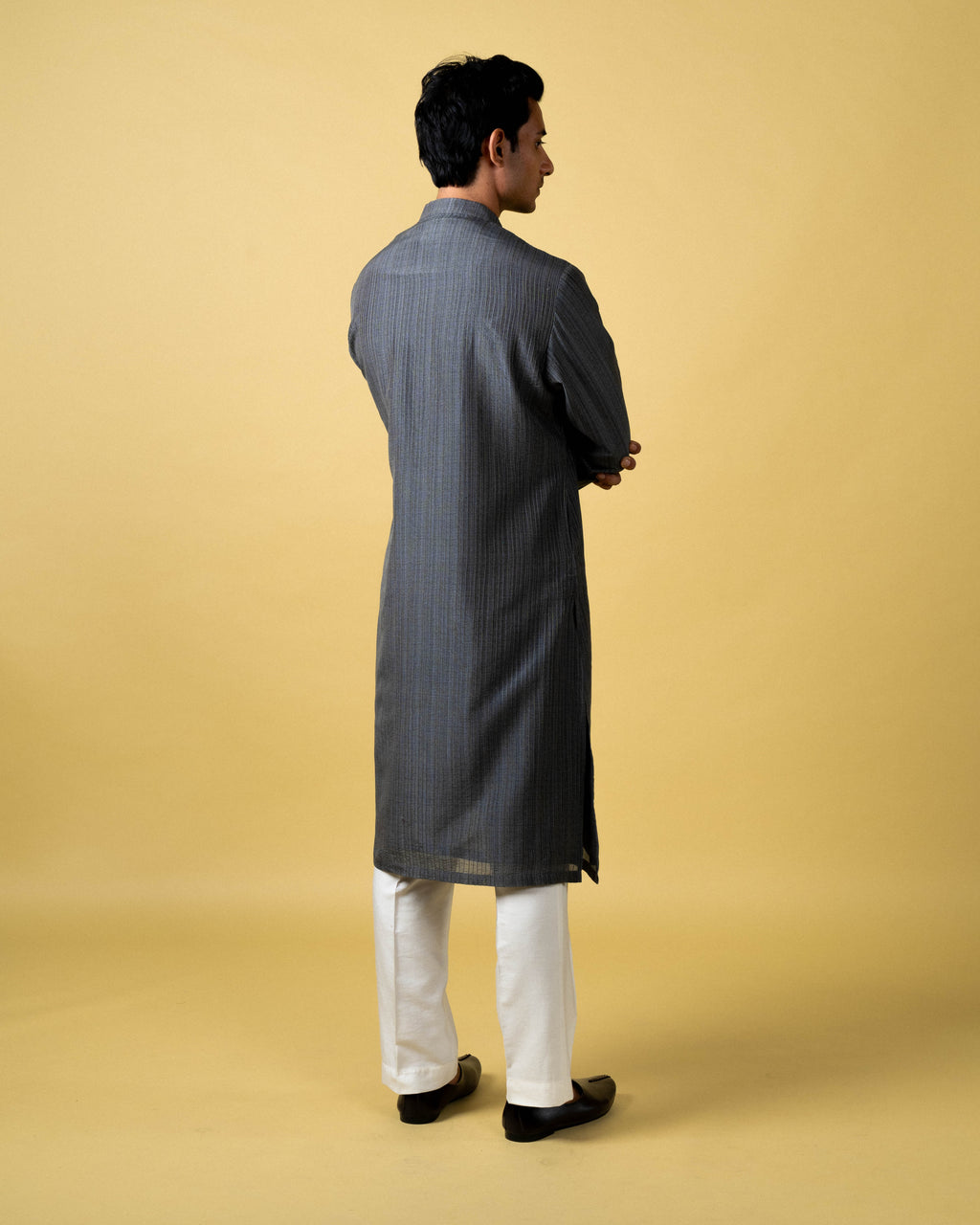 Navy Aura Kurta Set