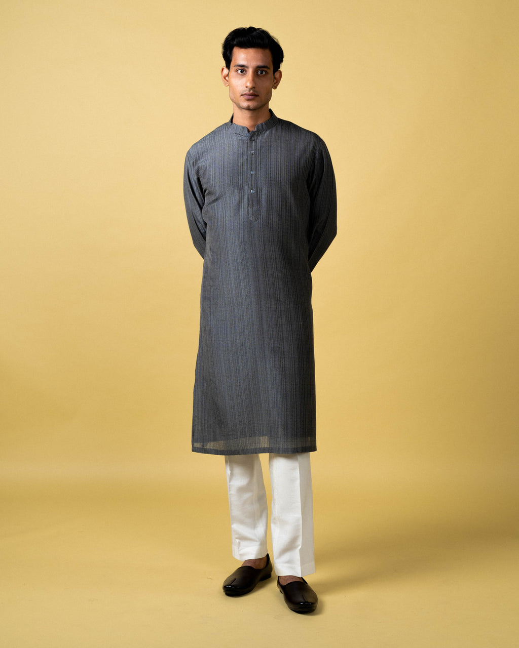 Navy Aura Kurta Set